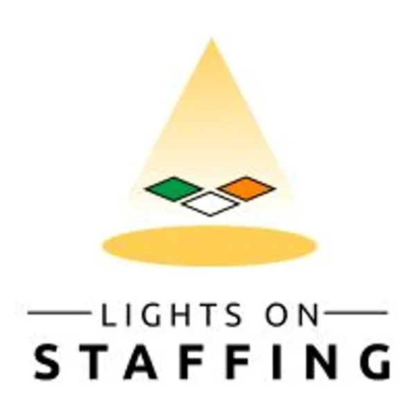 Lights on Staffing Logo